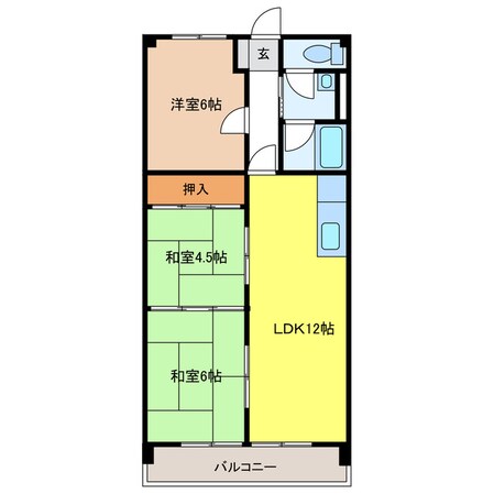 グランベリーの物件間取画像